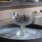 Decorative Glass Cut Bowl