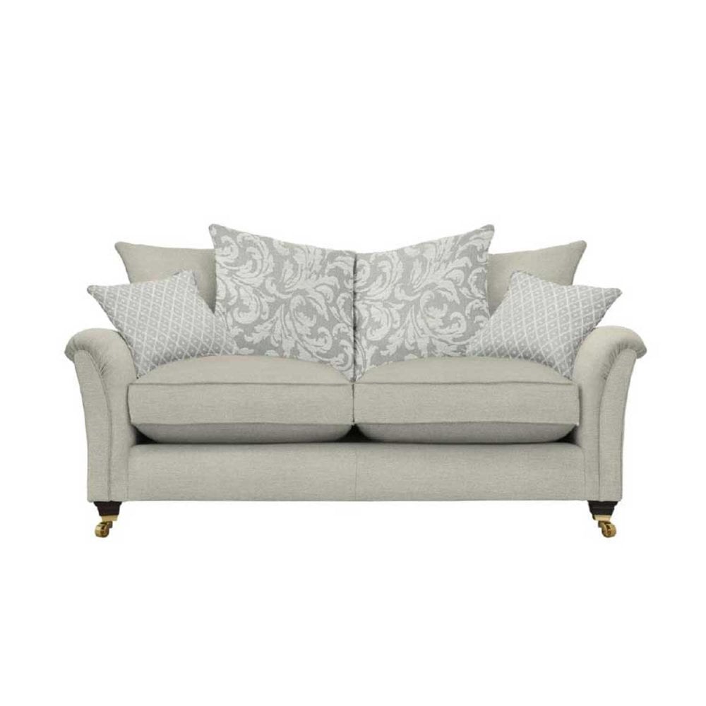 Devonshire Large 2 Seat Sofa - Scatter Back Hatton Pewter (A) / Hatton Pewter (A) / Hatton Pewter (A),Hatton Pewter (A) / Hatton Pewter (A) / Hatton Dove (A,Hatton Pewter (A) / Hatton Pewter (A) / Austen Medallion Dove (A),Hatton Pewter (A) / Hatton Pewter (A) / Austen Stripe Dove (B),Hatton Pewter (A) / Hatton Pewter (A) / Austen Medallion Oatmeal (B),Hatton Pewter (A) / Hatton Pewter (A) / Austen Oatmeal (A),Hatton Pewter (A) / Hatton Pewter (A) / Austen Stripe Oatmeal (B),Hatton Pewter (A) / Hatton Pewte