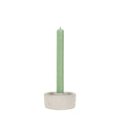 Dinner Candles, Pack of 6, Atlantic Green