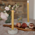 Dinner Candles, Pack of 6, Ochre