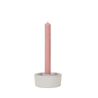 Dinner Candles, Pack of 6, Rose Quartz