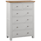 Dorset 2 Over 4 Chest Moon Grey