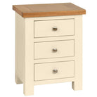 Dorset 3 Drawer Bedside Ivory