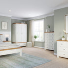 Dorset 5 Drawer Tall Chest Ivory,White,Moon Grey