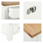 Dorset 5 Drawer Tall Chest Ivory,White,Moon Grey