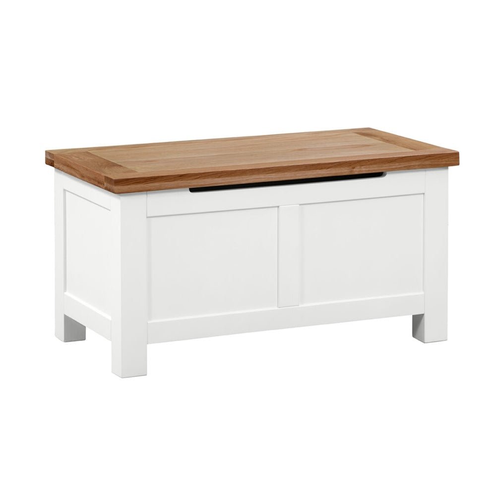 Dorset Blanket Box White
