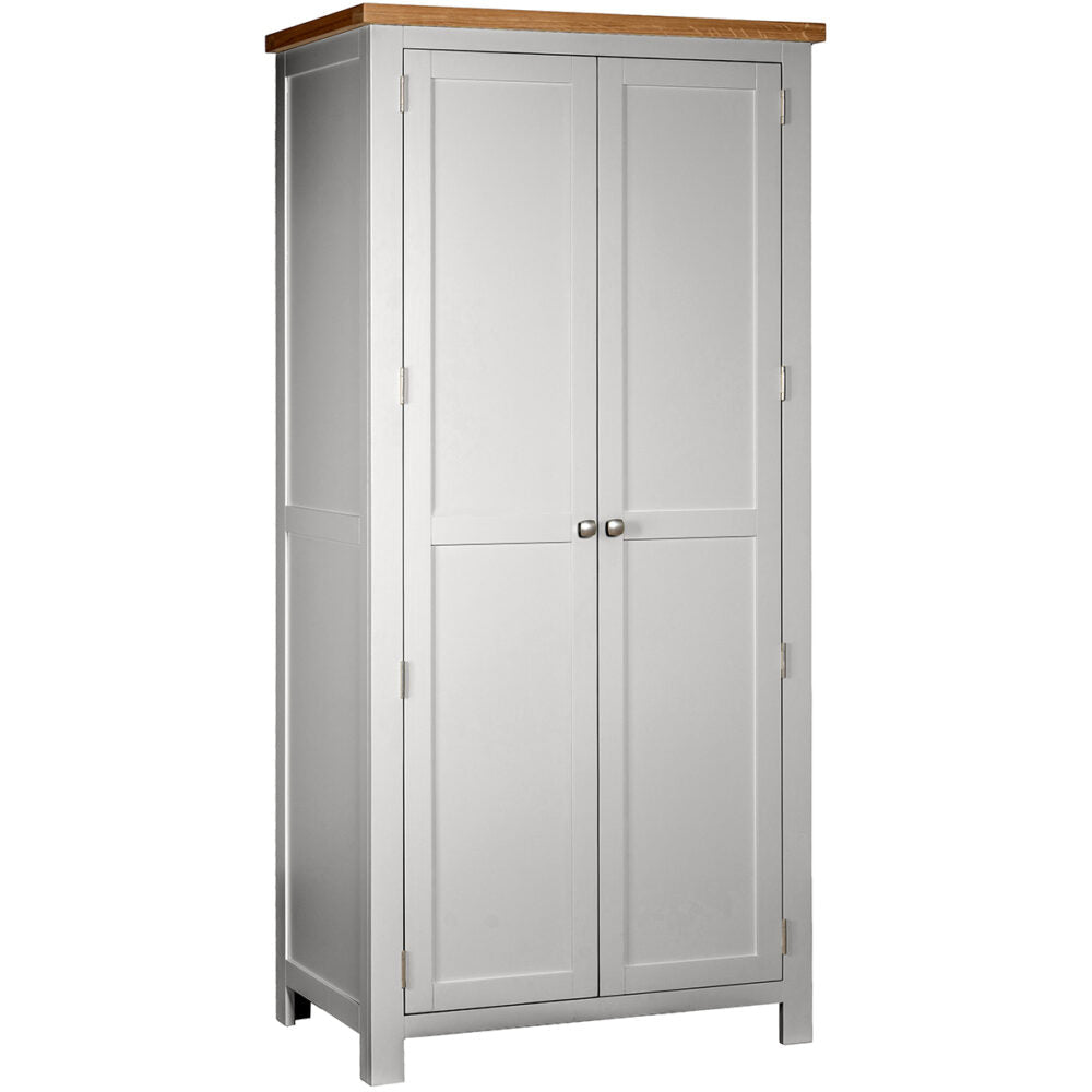 Dorset Double All Hanging Wardrobe Moon Grey