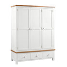 Dorset Triple 3 Drawer Wardrobe White