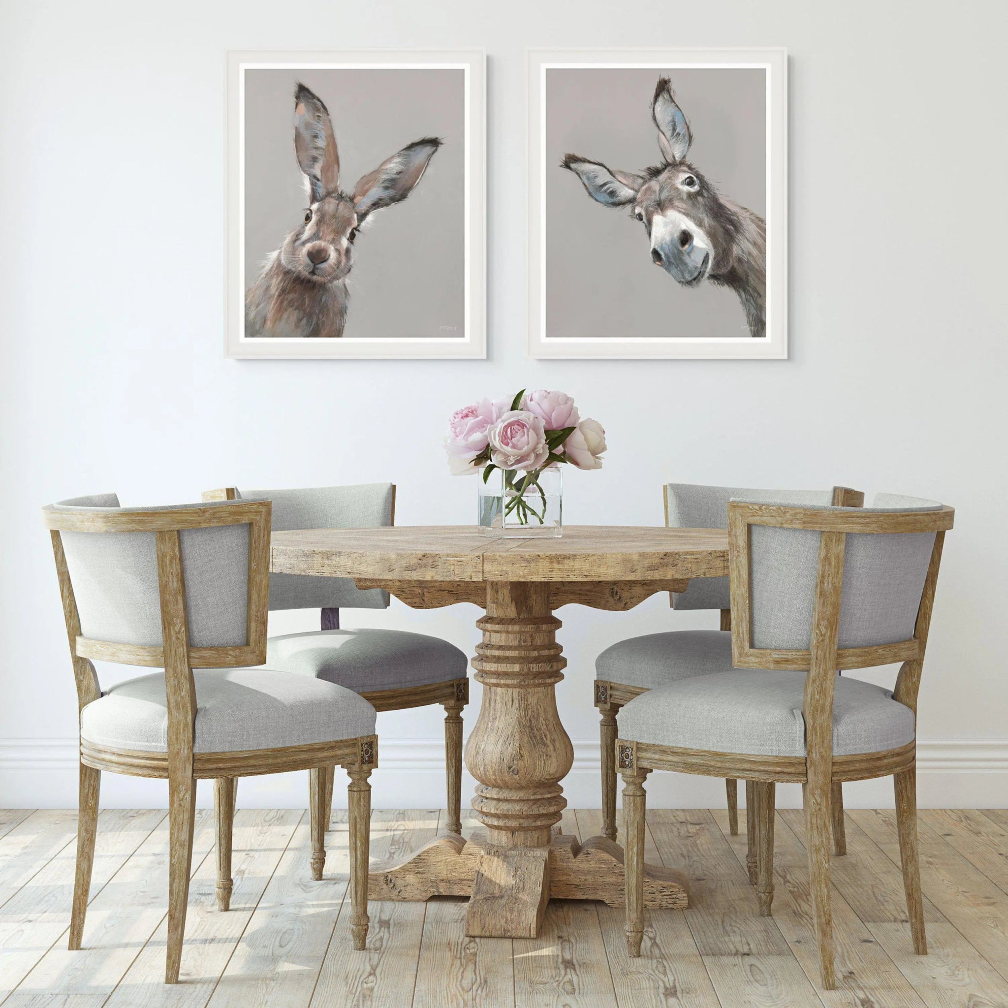 Dottie Framed Canvas