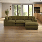Eden 3 Seat Corner Sofa Manolo Mist,Manolo Seaspray,Manolo Dusk