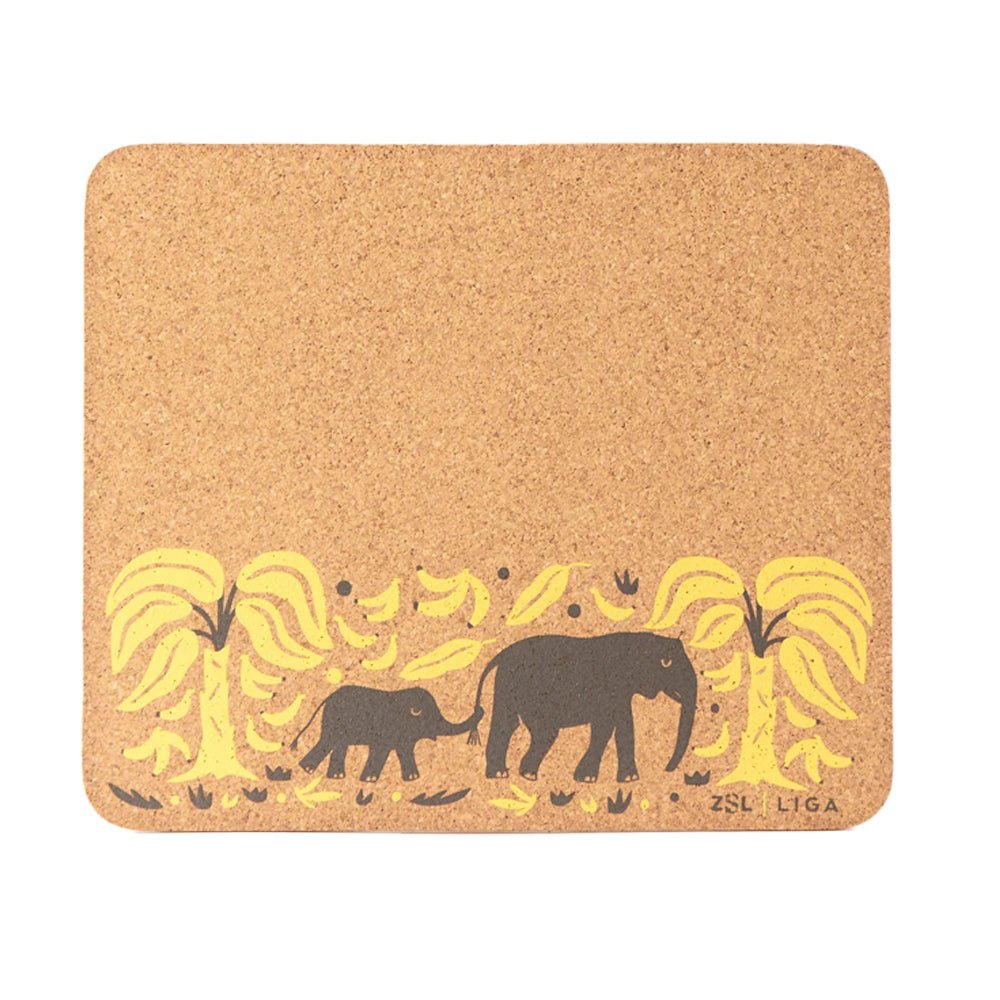 Elephant & Bananas Cork Placemats