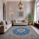 Emerald Persian Mahan Blue Rug 120 x 170cm,80 x 300cm,150 x 230cm,200 x 300cm,250 x 350cm,300 x 400cm