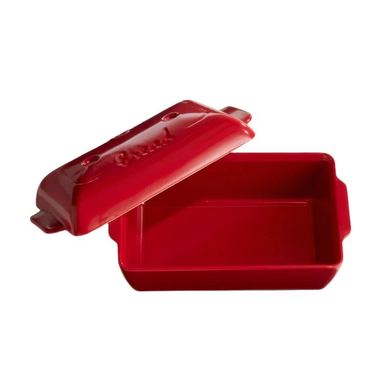Emile Henry Bread Loaf Baker in Burgundy