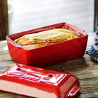 Emile Henry Bread Loaf Baker in Burgundy