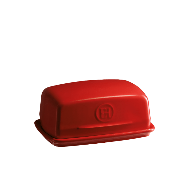 Emile Henry Butter dish Burgundy