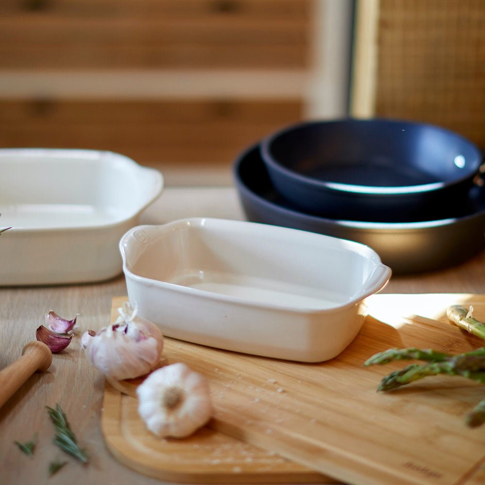 Emile Henry Small Rectangular Oven Dish Clay,Cedar Green