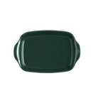Emile Henry Small Rectangular Oven Dish Cedar Green