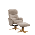 Eve Reclining Swivel Chair Sandrift Fabric,Seashell Fabric,Thunder Fabric,Kellygreen Fabric,Pebble Leather/Match,Russet Leather/Match,Mushroom Leather/Match