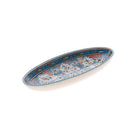 Extra Large Hand Made Oval Dish, Aquamarine