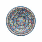 Extra Large Hand Made Serving Bowl, Rainbow