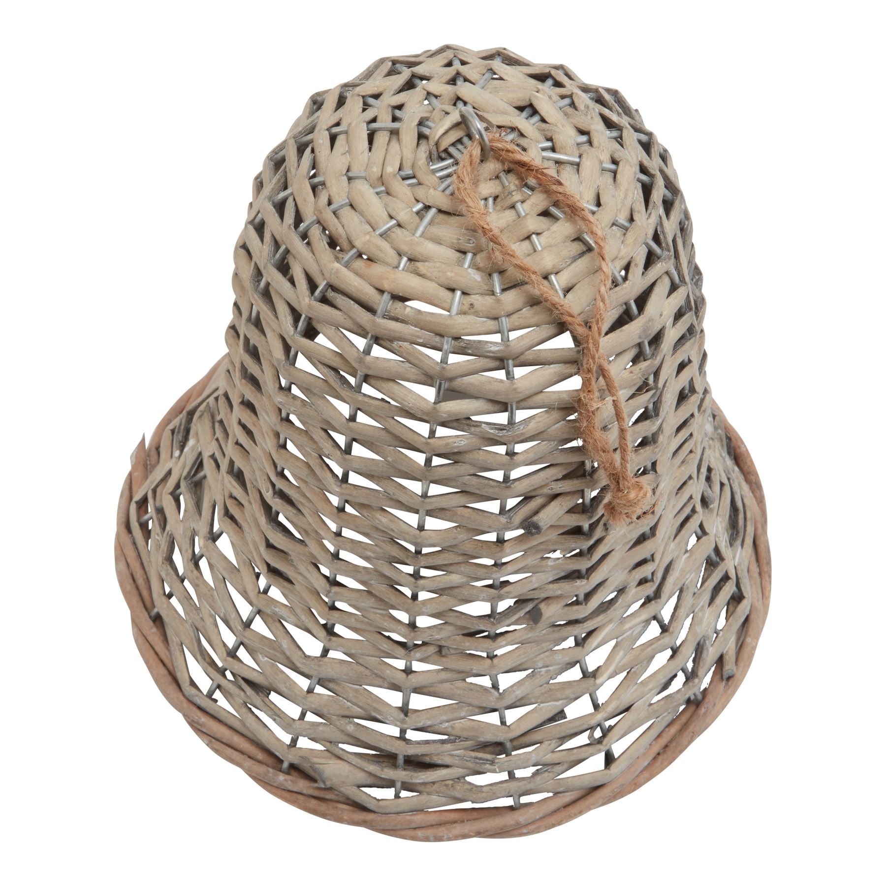 Extra Large Wicker Bell Decoration - Angela Reed - Christmas Decorations