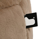Faux Fur B-Pouffe Natural,Polar