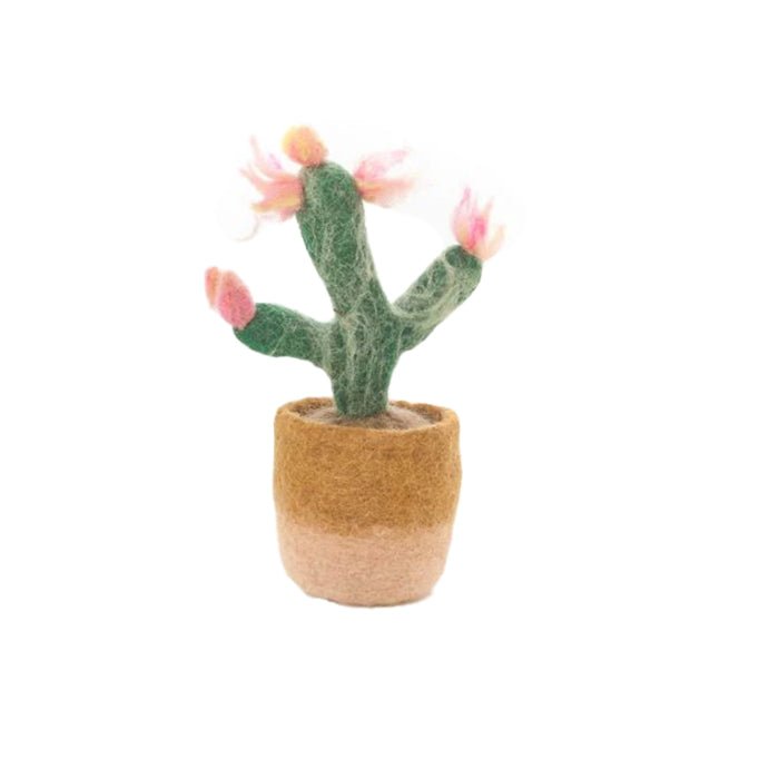 Felt Houseplant Cactus Decorations, Assorted - Angela Reed -
