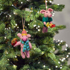 Felt Porky the Christmas Pig