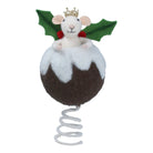 Felt Pudding Mouse Tree Topper - Angela Reed - Christmas Decorations