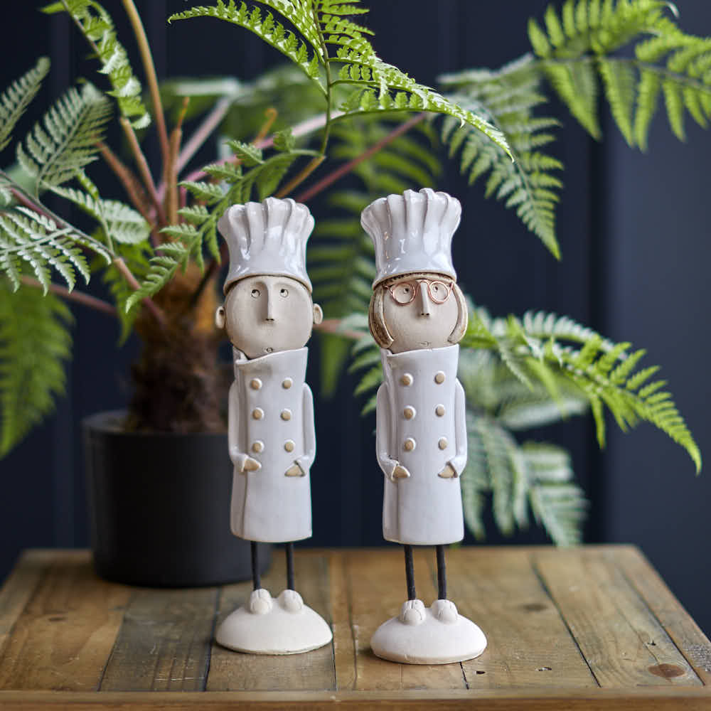Female Chef Statue