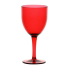 Fiaba Acrylic Wine Glass, Red