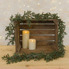 Frosted Teardrop Garland 180cm - Angela Reed - Christmas Decorations
