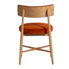 G Plan Flora Retro Dining Chair in Orange