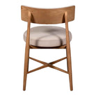 G Plan Flora Retro Dining Chair in Taupe