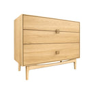 G Plan Larsen Oak 3 Drawer Chest of Drawers - Angela Reed -