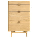 G Plan Larsen Oak 6 Drawer Tall Chest - Angela Reed -