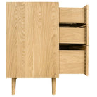 G Plan Larsen Oak 6 Drawer Wide Chest of Drawers - Angela Reed -