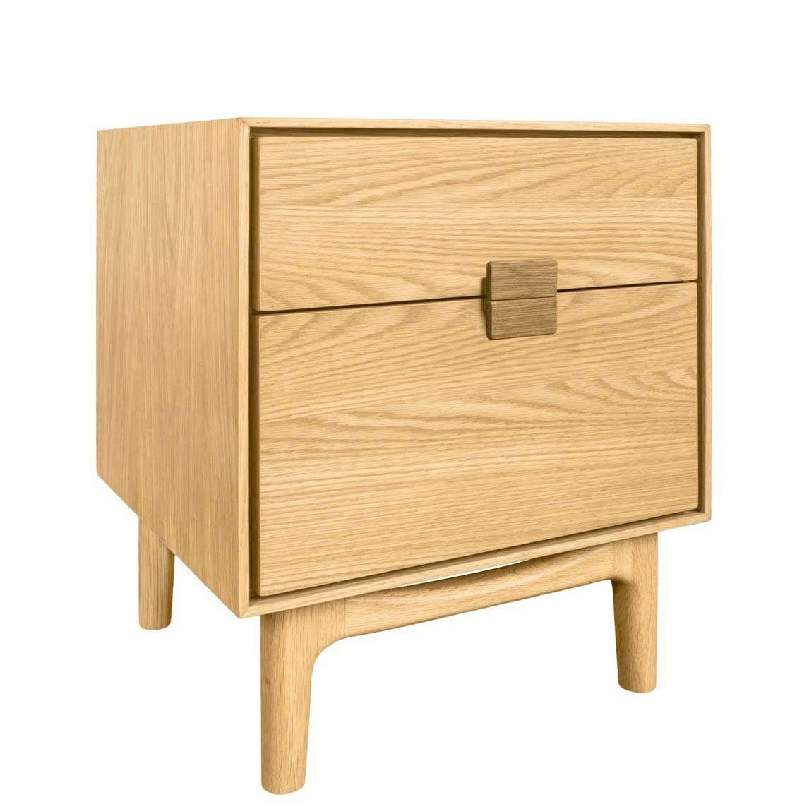 G Plan Larsen Oak Bedside Table - Angela Reed -