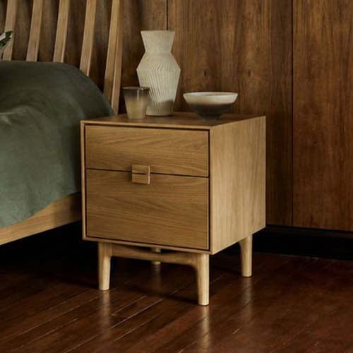 G Plan Larsen Oak Bedside Table - Angela Reed -