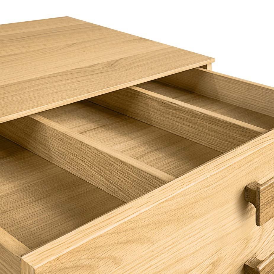 G Plan Larsen Oak Bedside Table - Angela Reed -