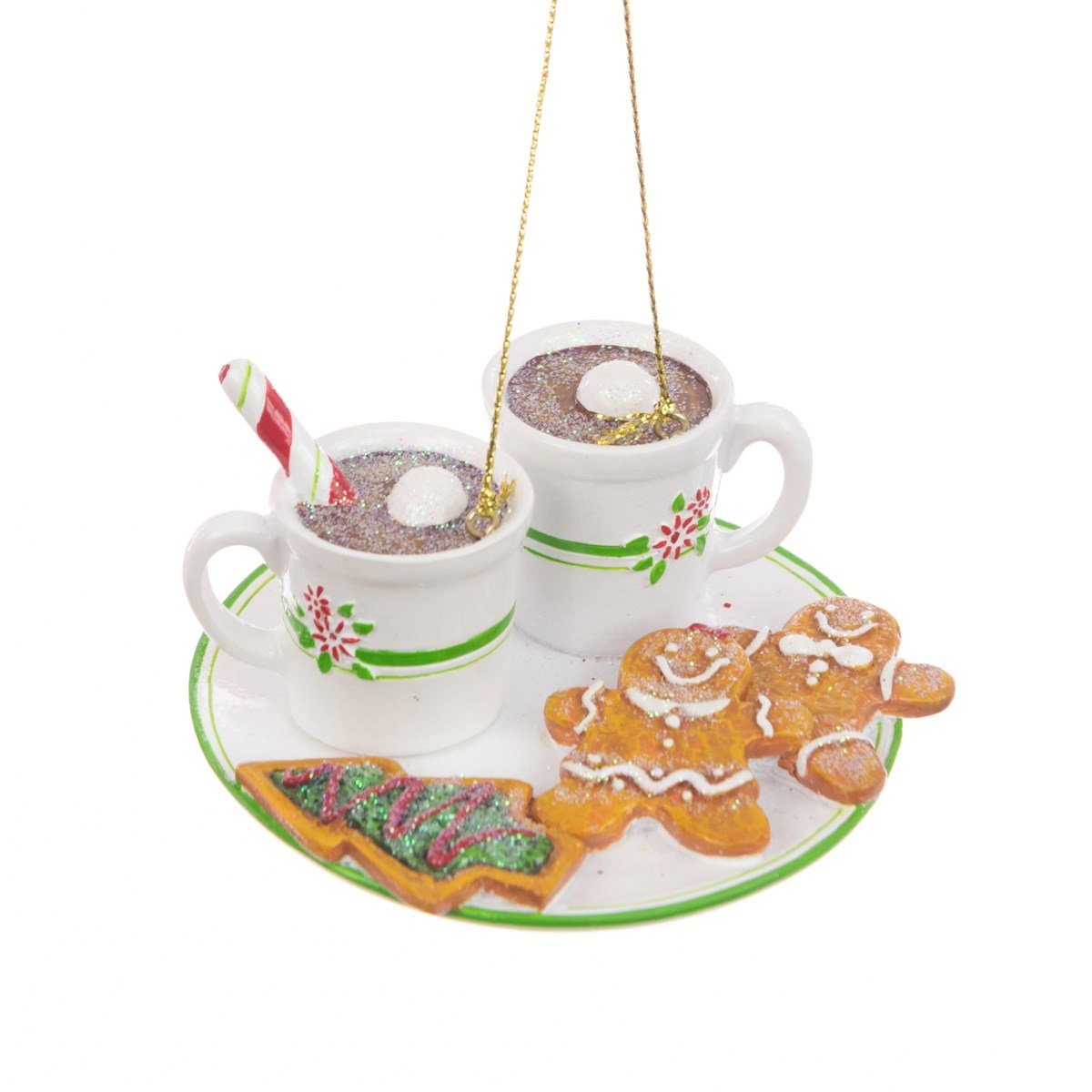 Gingerbread Plate Decoration - Angela Reed - Christmas Decorations