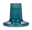 Glass Candleholder Pearl White,Old Rose,Malachite Green,Mineral Blue