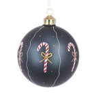 Glass Candy Cane Bauble 10cm - Angela Reed - Christmas Decorations