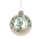 Glass Iris Bauble 8cm - Angela Reed - Christmas Decorations