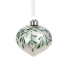 Glass Iris Onion 8cm - Angela Reed - Christmas Decorations