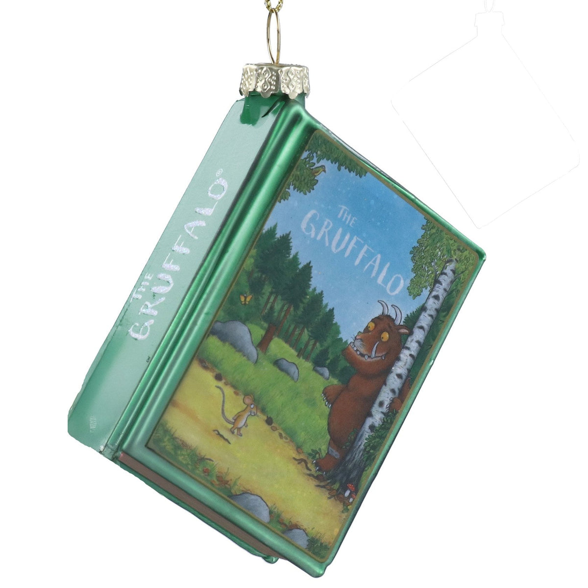 Glass The Gruffalo Book Decoration - Angela Reed - Christmas Decorations