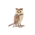 Glitter Owl Figure - Angela Reed - Christmas Decorations