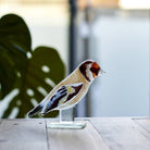 Goldfinch Glass Ornament