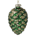 Golf Glitter Pine Cone Bauble - Angela Reed - Christmas Decorations