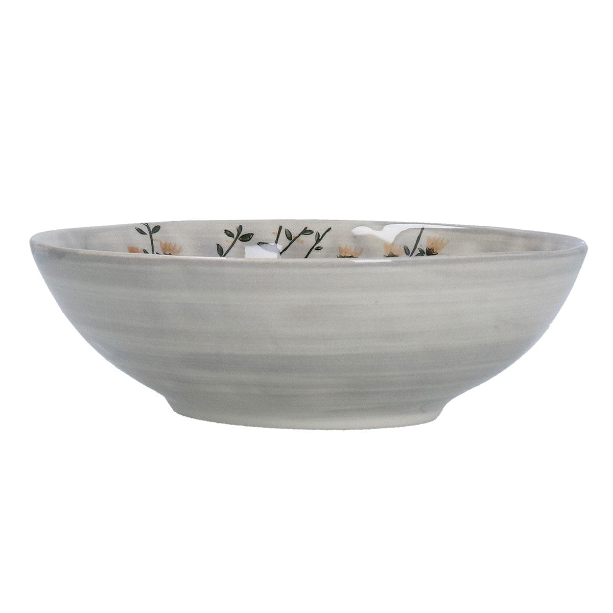 Grey Wild Daisy Bowl Medium